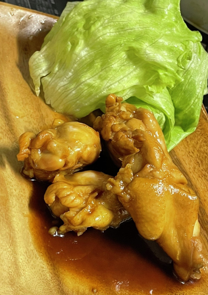 簡単！鳥手羽の煮付け-レシピのメイン写真