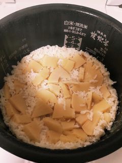 簡単タケノコご飯-レシピのメイン写真