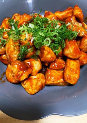 ご飯が進む！韓国風ヤンニョムチキン☆-レシピのメイン写真