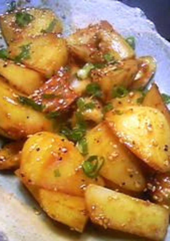 ★じゃが＆ちくわ❤焼肉のタレ炒め★　-レシピのメイン写真