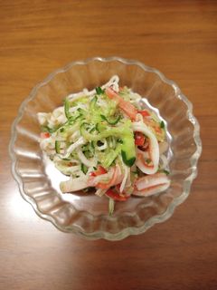 切り干し大根のきりっと酢の物-レシピのメイン写真