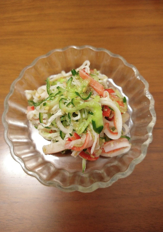切り干し大根のきりっと酢の物-レシピのメイン写真