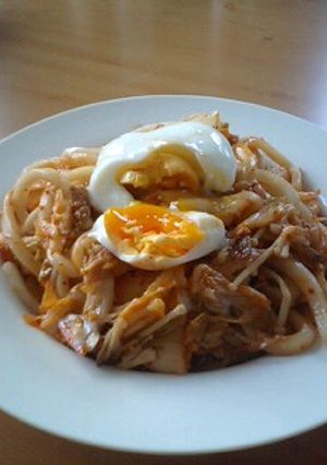 こてうま豚キムチ焼きうどん-レシピのメイン写真