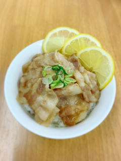 簡単!豚塩レモン丼-レシピのメイン写真