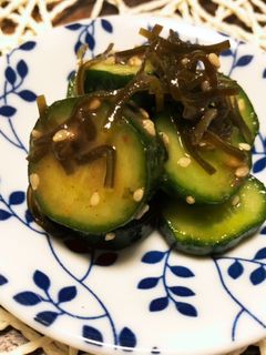 きゅうりの梅塩昆布和え-レシピのメイン写真