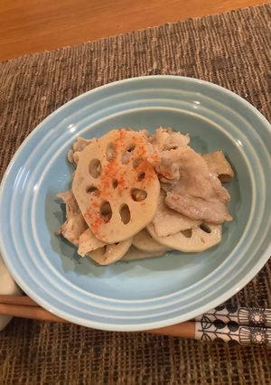 お弁当にも♡豚肉とレンコンの炒め煮-レシピのメイン写真