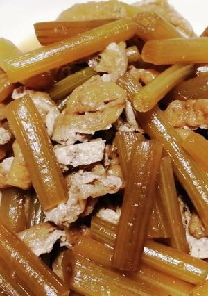 フキの煮物-レシピのメイン写真