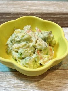 ☆アボカドとえびのわさびマヨ和え-レシピのメイン写真