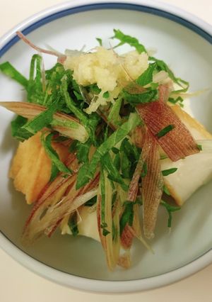 簡単!レンチン厚揚げ♪-レシピのメイン写真