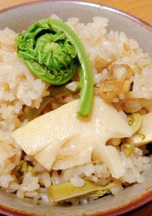 春の炊き込みご飯-レシピのメイン写真