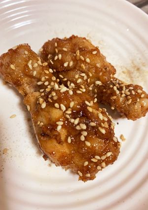 手羽を揚げ焼きにして名古屋なやつ-レシピのメイン写真