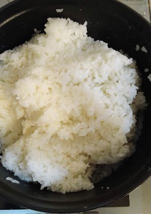 ストウブ(IH)で白米炊飯-レシピのメイン写真