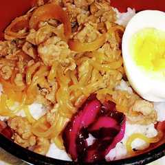 รูปของ 1人ご飯　牛丼