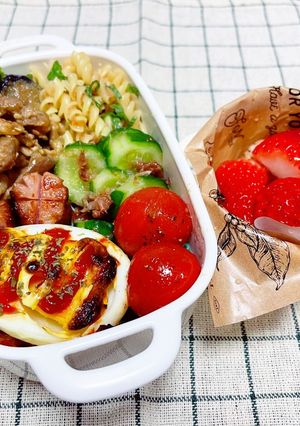 毎日のお弁当215-レシピのメイン写真