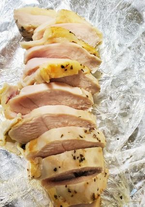 サラダチキン 焼き目入り 湯煎-レシピのメイン写真