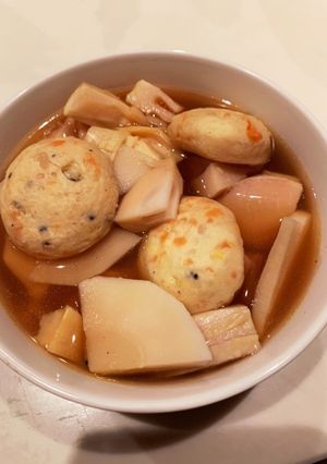 筍と豆腐しんじょの煮もの-レシピのメイン写真