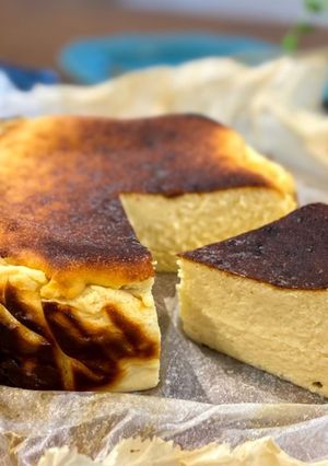 生クリーム不使用✨バスク風チーズケーキ-レシピのメイン写真
