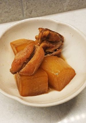 ☆子供が喜ぶ☆だいこんと鶏肉の煮物-レシピのメイン写真