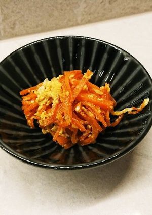 ☆甘い～☆お弁当ににんじんしりしり-レシピのメイン写真