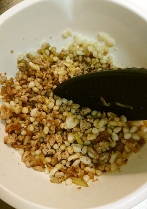 豚そぼろ天かす-レシピのメイン写真