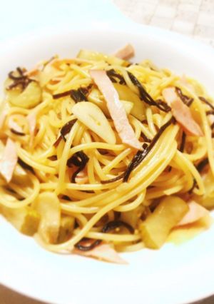 ピクルス大活用、酸っぱいペペロンチーノ-レシピのメイン写真