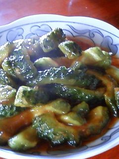 ゴーヤの揚げ煮-レシピのメイン写真
