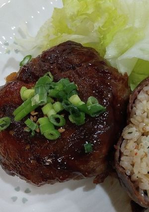 肉巻きおにぎり-レシピのメイン写真
