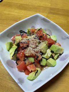 アボカドとトマトの和え物-レシピのメイン写真