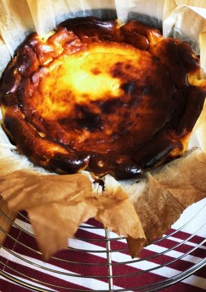 バスクチーズケーキ-レシピのメイン写真