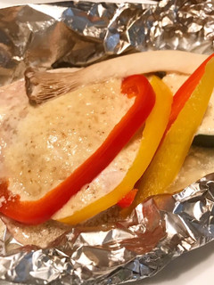 メカジキと野菜のゴマ味噌マヨホイル焼き-レシピのメイン写真