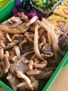 お弁当用☆豚コマの甘くない生姜焼き-レシピのメイン写真