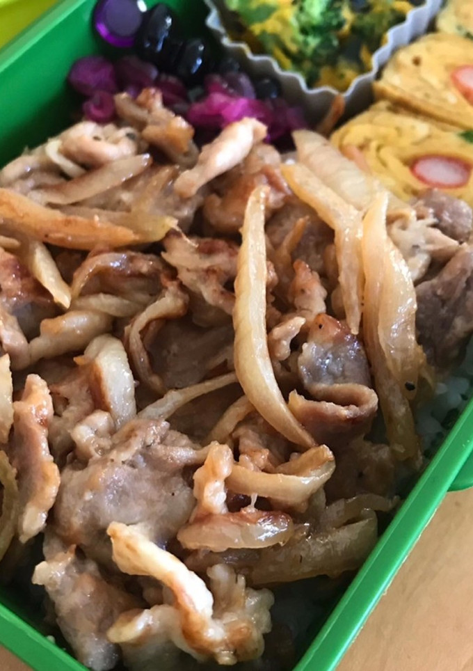 お弁当用☆豚コマの甘くない生姜焼き-レシピのメイン写真