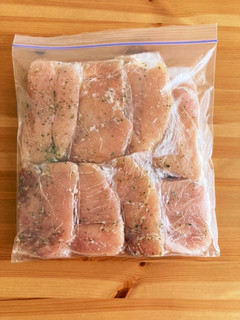 レンチンで簡単 サラダチキン(下味冷凍)-レシピのメイン写真