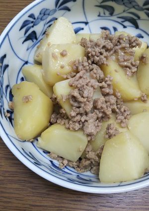 じゃがいものそぼろ煮-レシピのメイン写真