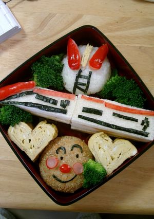 仮面ライダー電王キャラ弁 2007 遠足-レシピのメイン写真