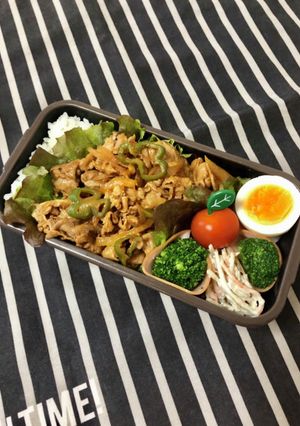 男子高校生弁当4/15のっけ弁当-レシピのメイン写真