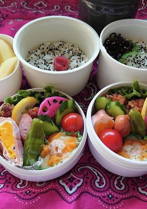 ❜21/4/15　鶏竜田揚げ弁当-レシピのメイン写真