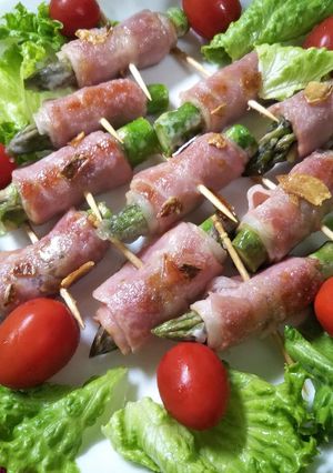 お馴染みアスパラのベーコン巻き簡単でしょ-レシピのメイン写真