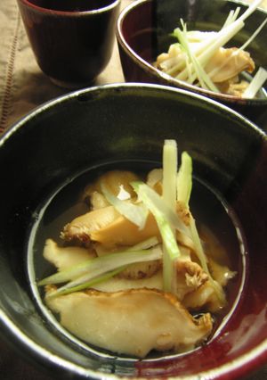 マツタケと鱈の贅沢煮-レシピのメイン写真