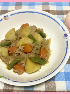 たべまる給食【じゃがいもとツナのうま煮】-レシピのメイン写真
