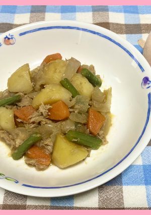 たべまる給食【じゃがいもとツナのうま煮】-レシピのメイン写真