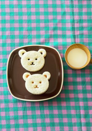 くまさんサンドイッチ-レシピのメイン写真