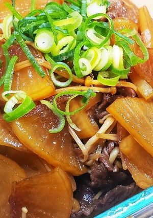 「ワンパンでつくれる!」大根と牛肉の旨煮-レシピのメイン写真