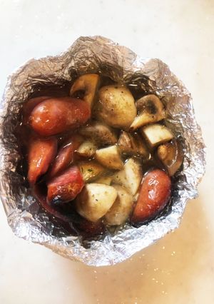 にんにく醤油ソースのアヒージョ-レシピのメイン写真