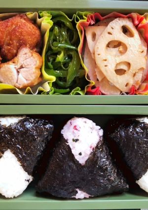 高校生弁当日記（おにぎり弁当編）-レシピのメイン写真