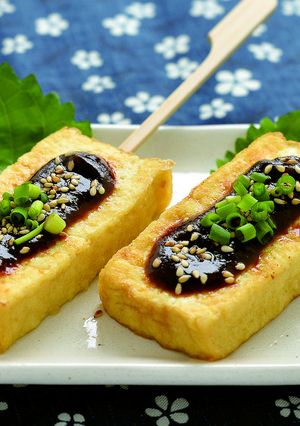 生揚げのねぎ味噌田楽-レシピのメイン写真