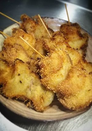 玉葱の串かつ(*≧∀≦*)-レシピのメイン写真