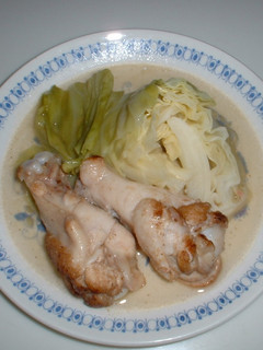 鶏肉とキャベツの蒸し煮-レシピのメイン写真
