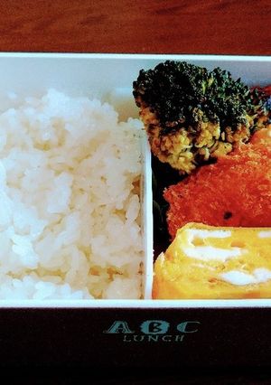男子高校生お弁当（3）ハンバーグ-レシピのメイン写真