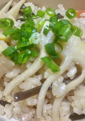 俺流！中華おこわ風筍ご飯-レシピのメイン写真